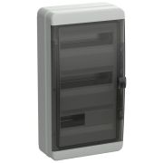 Корпус КМПн-36 TEKFOR IP65 черн. прозр. дверь пластик. IEK TF5-KP72-N-36-65-K03-K02