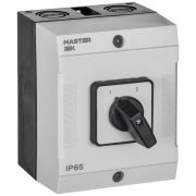 Переключатель кулачковый 16А (сх. 54) в боксе стандартная рукоятка IEK MI-CS20-016-054