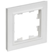 Рамка 1-м BRITE РУ-1-БрАБ арктич. бел. IEK BR-M12-K91
