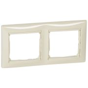 Рамка 2-м Valena горизонт. сл. кость (DIY-упак.) IEK 695632