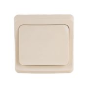 Выключатель 1-кл. СП Этюд 10А IP20 крем. SE BC10-001K