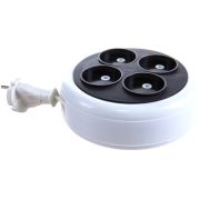 Удлинитель-рулетка 4х5м без заземл. 6А IP20 У6-002 ШВВП 2х0.75 UNIVersal 002-5М