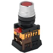 Кнопка ABLF-22 d22мм 1з+1р 240В неон красн. IEK BBT10-ABLF-K04