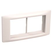 Рамка 4мод. с суппортом бел. 60мм PRIMER IEK CKK-40D-RSU4-060-K01