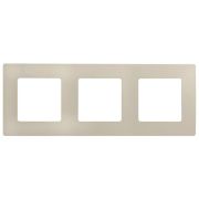 Рамка 3-м Etika сл. кость IEK 672513