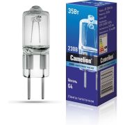 Лампа галогенная JD 35Вт капсула g4 3000К 240В Camelion 10406