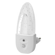 Светильник NN-619-LS-W ночник «Пузырьки» от сети с сенсором бел. ЭРА Б0019103