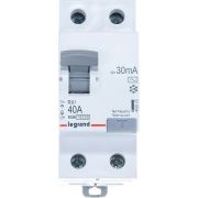 Выключатель дифференциального тока (УЗО) 2п 40А 30мА тип AC RX3 ИЭК Leg 402025