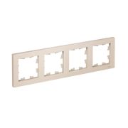 Рамка 4-м AtlasDesign универс. беж. SE ATN000204
