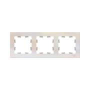 Рамка 3-м AtlasDesign универс. жемчуж. SE ATN000403