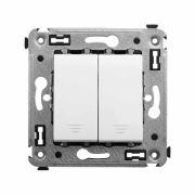 Кнопка 2-кл. СП «Avanti» «Белое облако» DKC 4400154