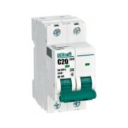 Выключатель автоматический модульный 2п C 20А 6кА ВА-103 DEKraft 12290DEK