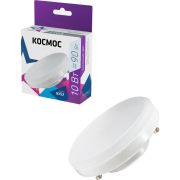 Лампа светодиодная 10Вт 6500К GX53 220В КОСМОС Lksm_LED10wGX5365C