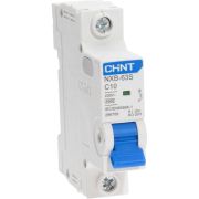 Выключатель автоматический модульный 1п C 10А 4.5кА NXB-63S (R) CHINT 296709