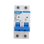 Выключатель автоматический модульный 2п C 40А 4.5кА NXB-63S (R) CHINT 296792