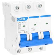 Выключатель автоматический модульный 3п C 16А 4.5кА NXB-63S (R) CHINT 296827