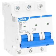Выключатель автоматический модульный 3п C 63А 4.5кА NXB-63S (R) CHINT 296833