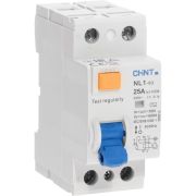 Выключатель дифференциального тока (УЗО) 2п 25А 30мА тип AC 6кА NL1-63 (R) CHINT 200212