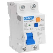 Выключатель автоматический дифференциального тока 1п+N C 16А 10мА электрон. тип AC 4.5кА NXBLE-63Y (R) CHINT 105524