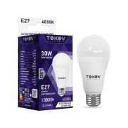 Лампа светодиодная 30Вт А70 4000К Е27 176-264В TOKOV ELECTRIC TKE-A70-E27-30-4K