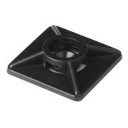 База монтажная самоклеящаяся для двух хомутов 19х19 черн. (уп.100шт) DKC 25469SR