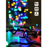 Гирлянда LD200C-GM 200 светодиод. LED 8 реж. 20м разноцв. SHLights 4607144111638
