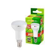 Лампа светодиодная PLED-ECO 5Вт R50 рефлектор матовая 3000К тепл. бел. E14 400лм 230В 50Гц JazzWay 1037015A