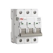 Выключатель автоматический модульный 3п C 1А 6кА AV-6 AVERES EKF mcb6-3-01C-av