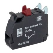 Контакт дополнительный NC красн. PROxima EKF XB4-BE102