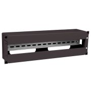 Панель электрораспределительная 3U с DIN-рейкой черн. ITK EDP05-3U22M