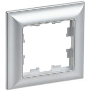 Рамка 1-м BRITE РУ-1-Бр алюм./алюм. IEK BR-M12-12-K47