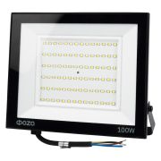 Прожектор светодиодный СДО-20 100Вт 6500К IP65 230В BL ДО прозр. закален. стекло ФАZА 5047341